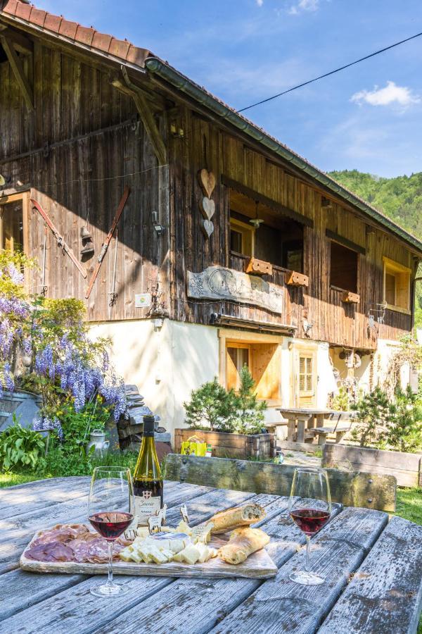Chalet d'en Ô Les Clefs Buitenkant foto